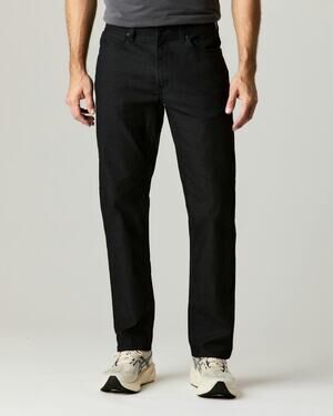 Proof Rover Straight Leg Black Canvas Stretch Workwear Pants 31x30 Travel NWOT
